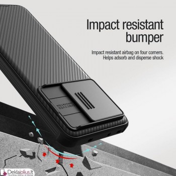 Nillkin Camshield dėklas su kameros apsauga - juodas (Xiaomi 13T/13T Pro) Nillkin Camshield dėklas su kameros apsauga - juodas (Xiaomi 13T/13T Pro)